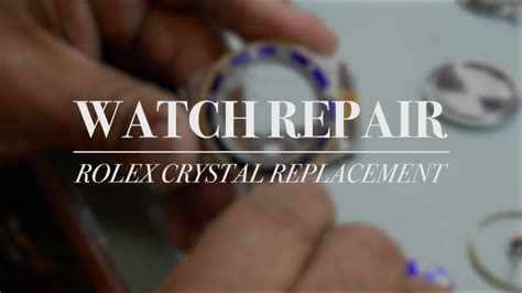 rolex crystal replacement cost|cost to service rolex datejust.